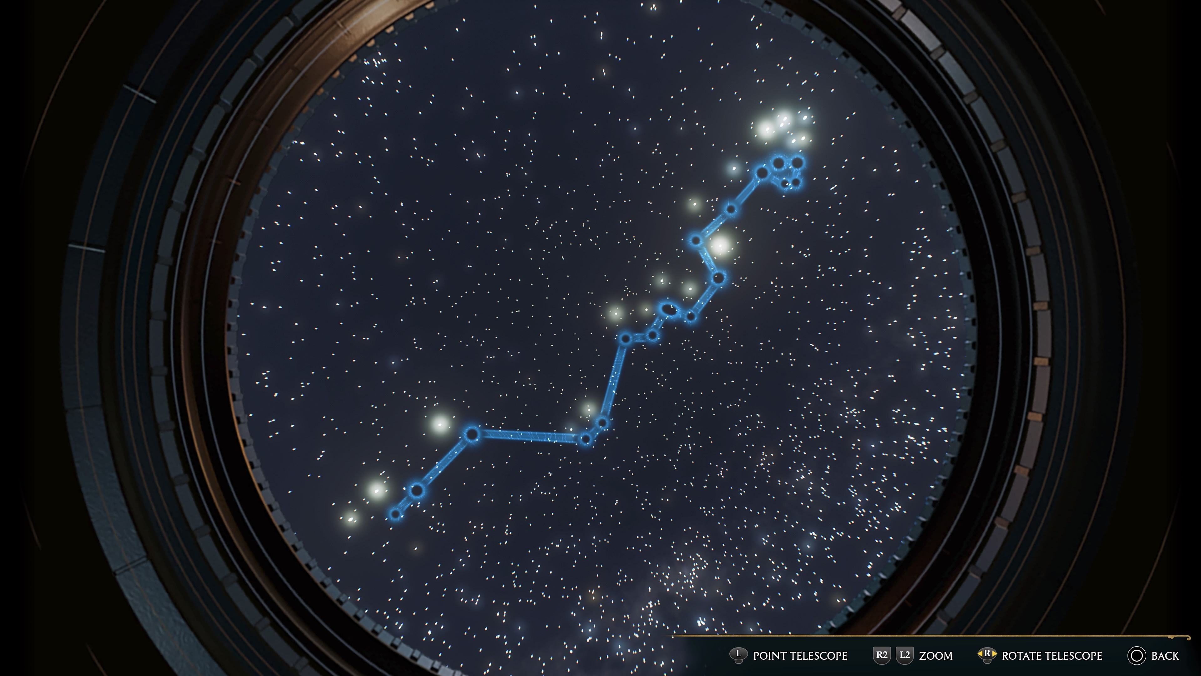 Hogwarts Heritage Astronomical Table Constellation of the Coast Poidsear