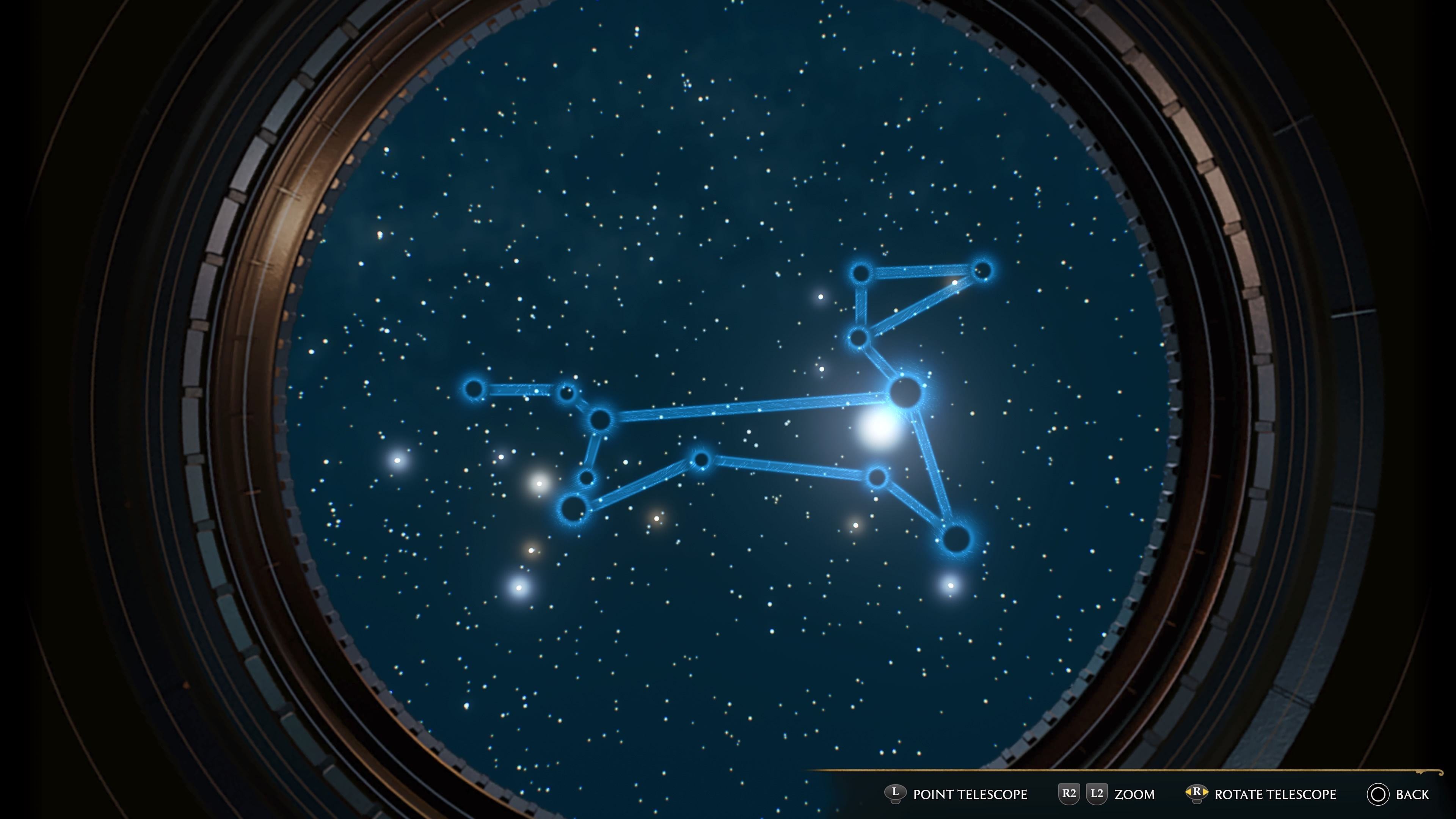 Hogwarts Heritage Astronomical Table Constellation Lake Marunweem