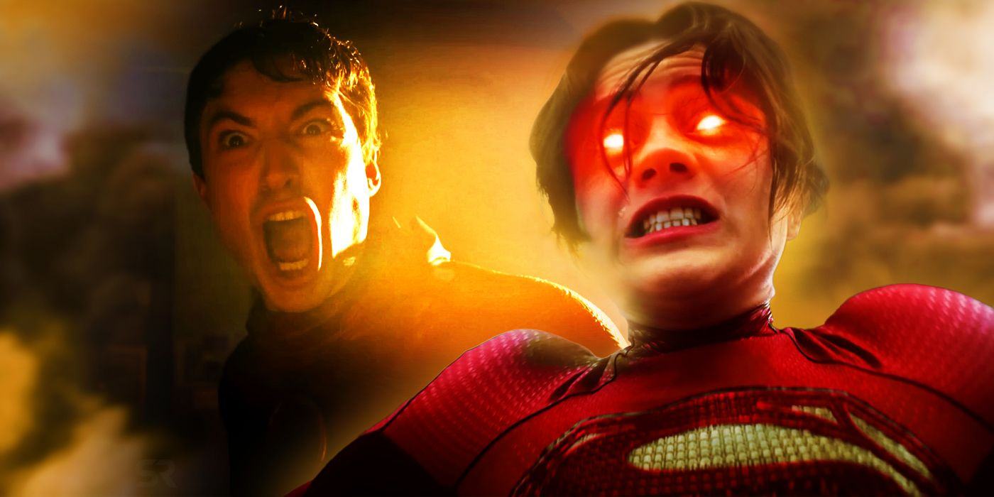 Barry Allen and Supergirl's separation image in The Flash trailer