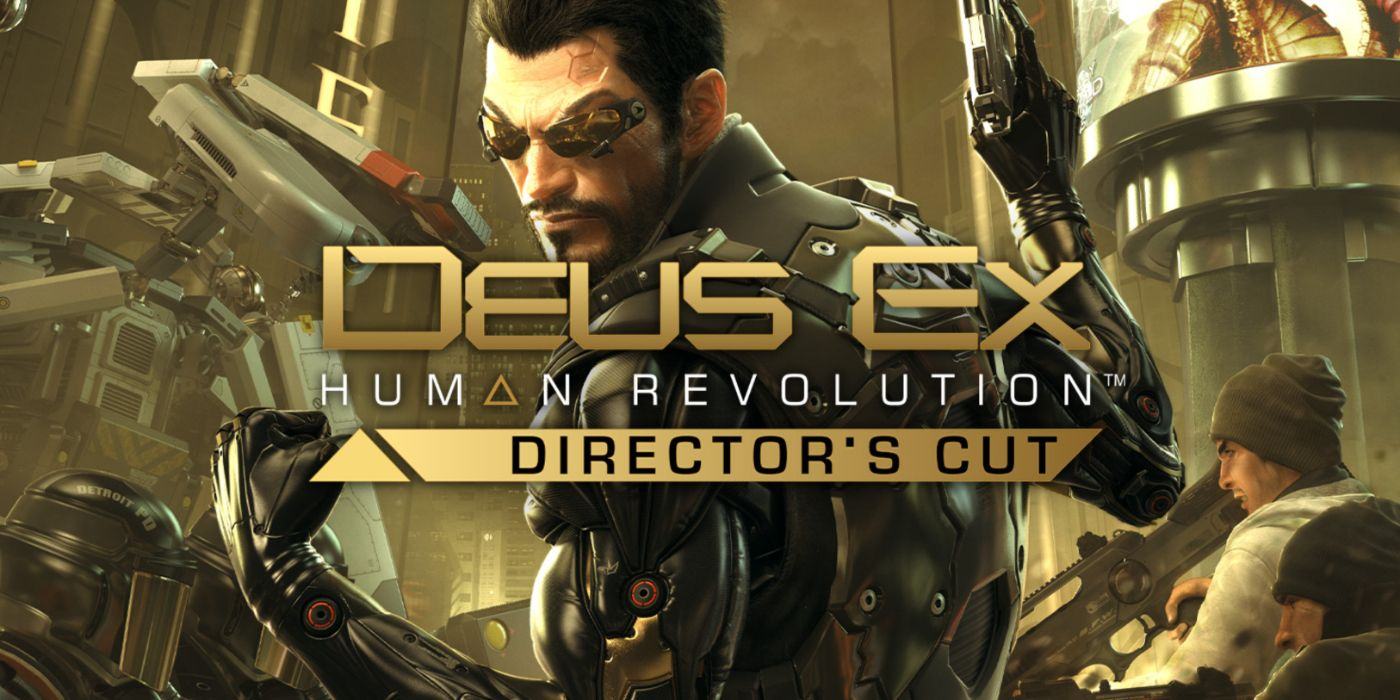 Deus Ex: The Human Revolution poster featuring Adam Jensen.