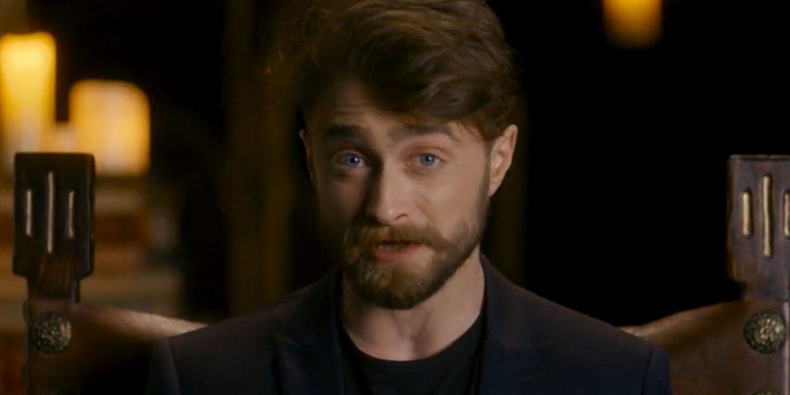 Daniel Radcliffe returns to Hogwarts in Harry Potter reunion