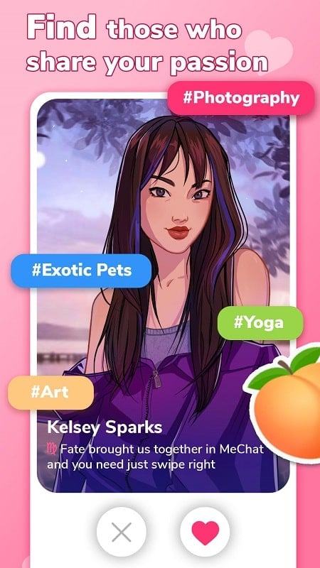 MeChat Secret Love Mod Android