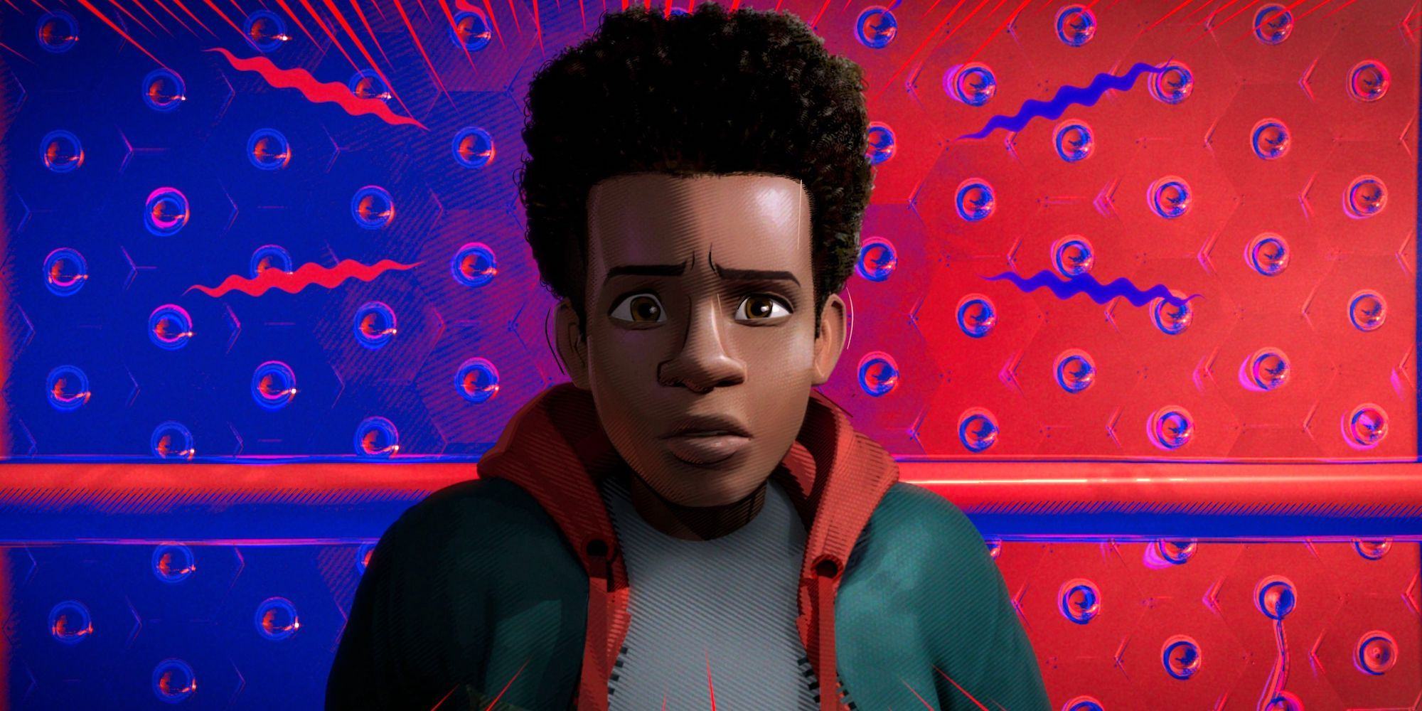 Miles Morales in the Parallel Universe.