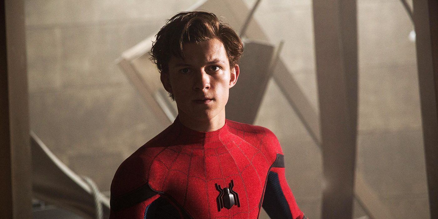 Tom Holland plays Spider-Man in Homecoming