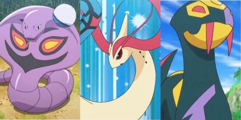 10 Best Snake-Like Pokémon, Ranked