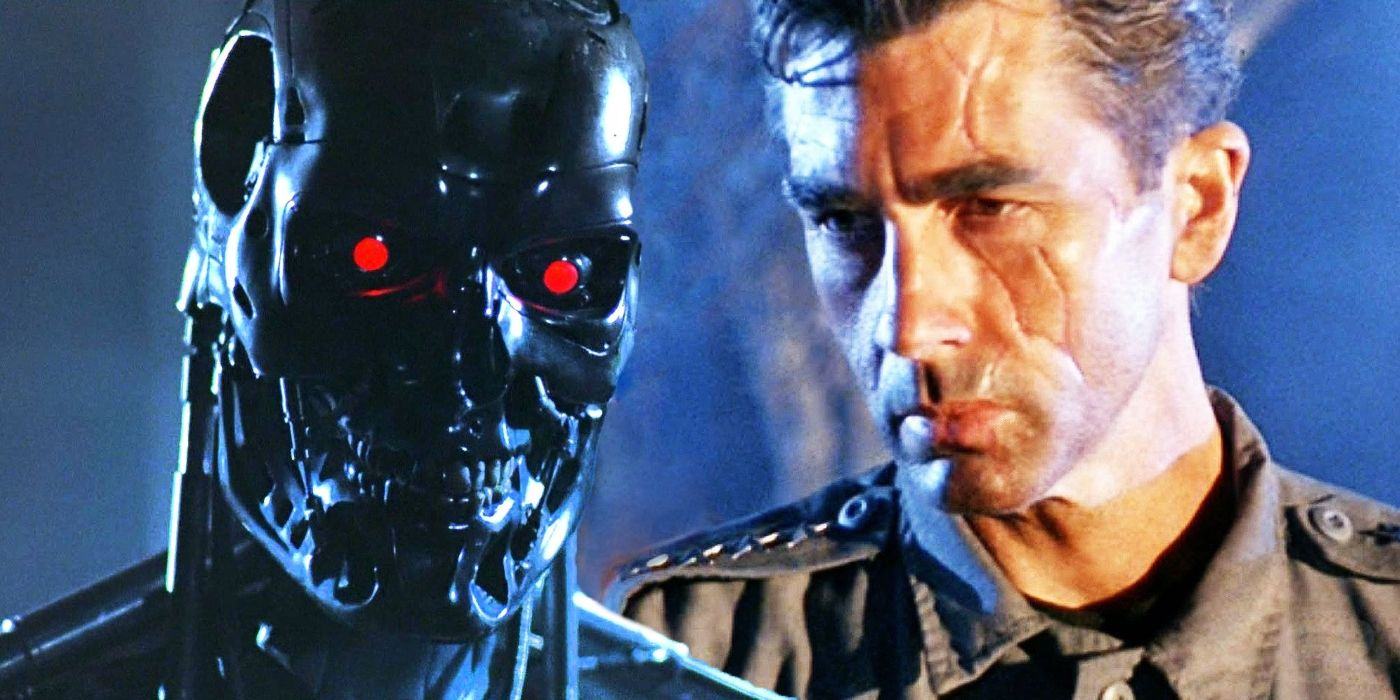 John Connor and the Terminator.