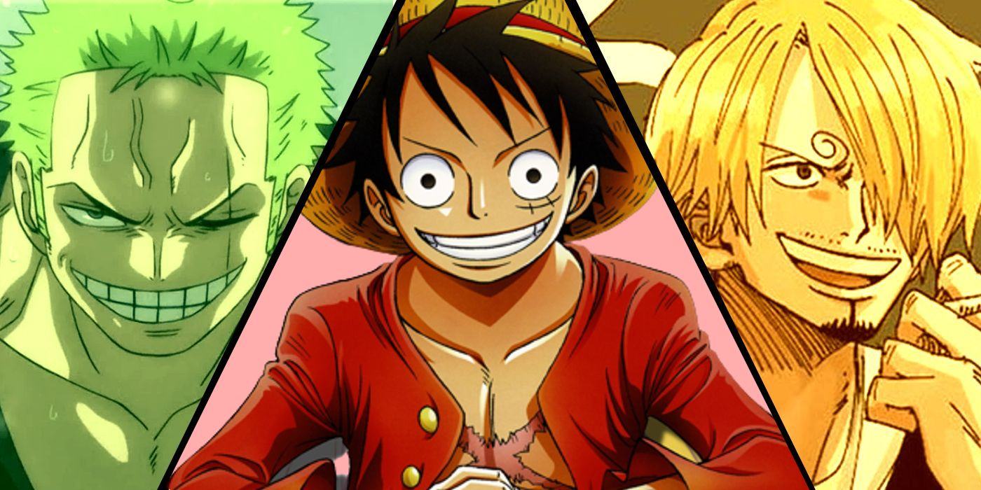 Luffy, Sauron and Sanji in One Piece