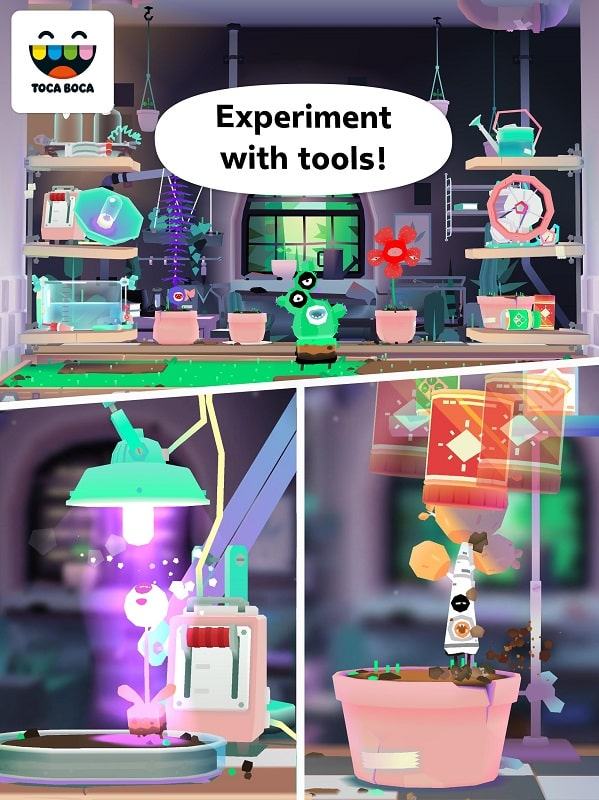 Toca Lab Plants mod apk free