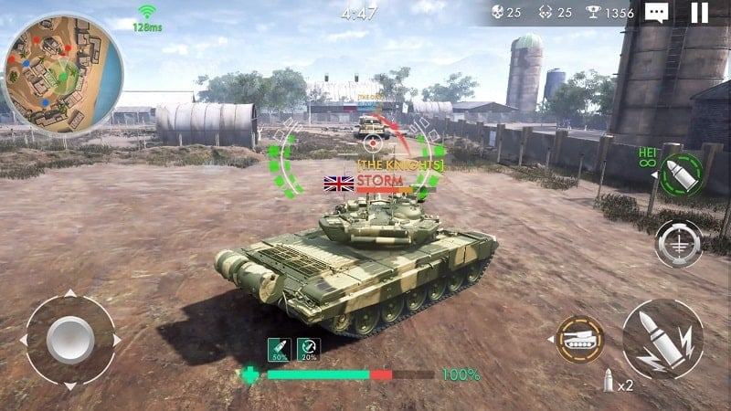 Game Tank Battle PvP Blitz Mod for Android