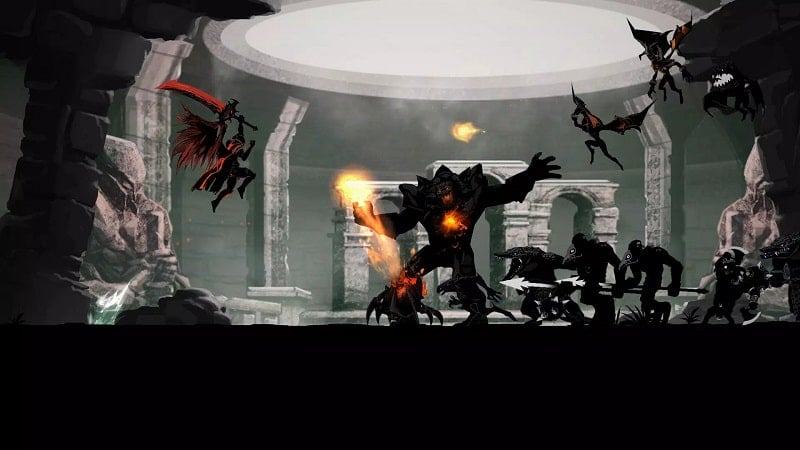 Shadow of Death Dark Knight mod android