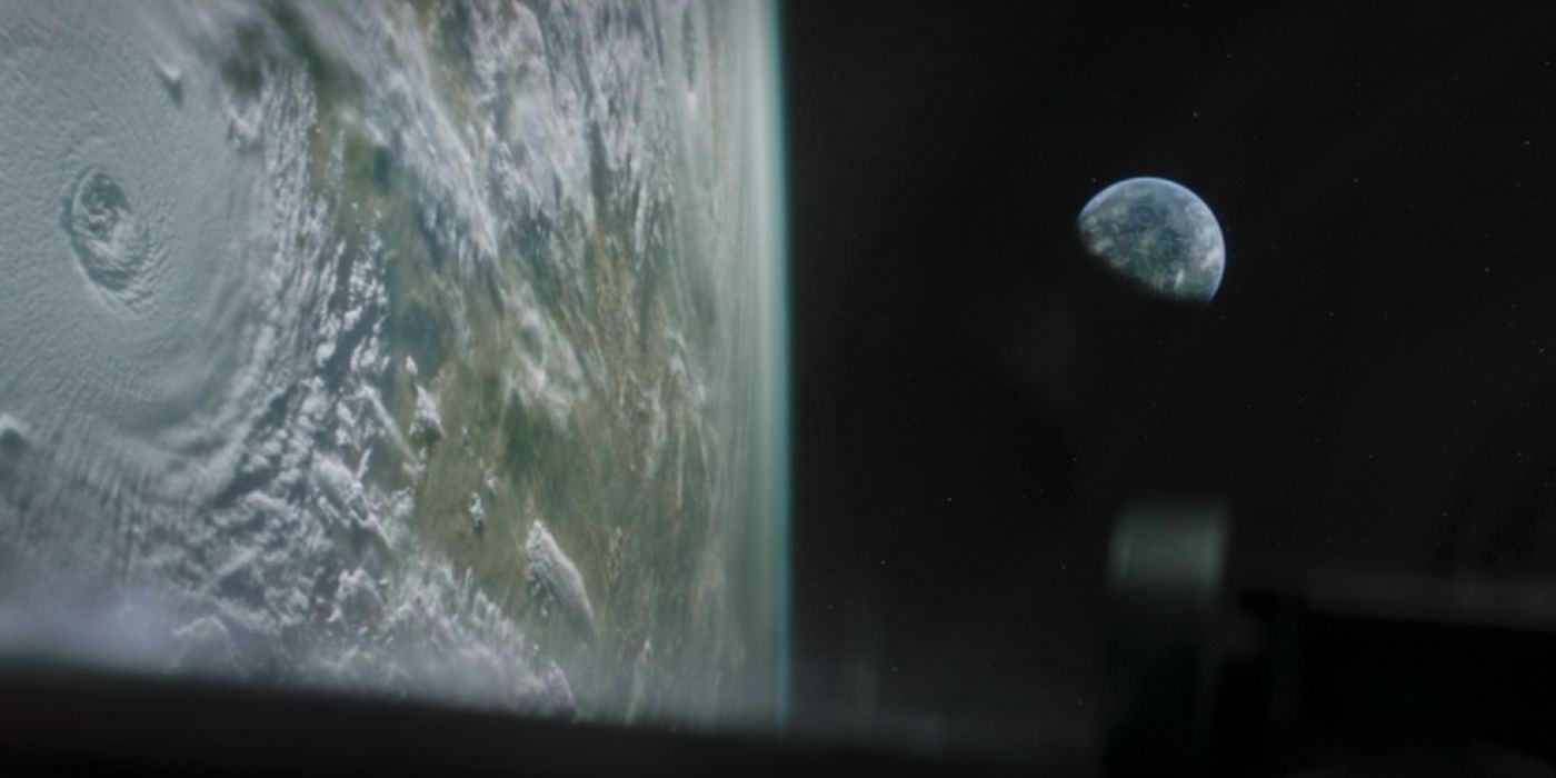 In The Mandalorian season 3, episode 2, the satellite Concordia orbits Mandalorian