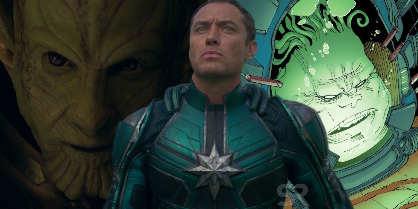 Captain Marvel Kree Skrull Great Intelligence War