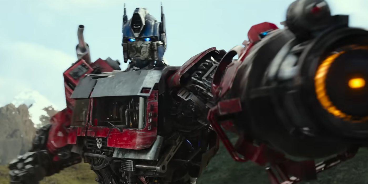 Optimus Prime in Transformers Rise of the Monsters