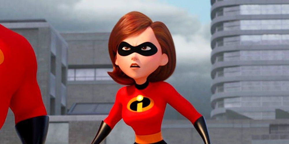 Helen in a superhero suit from The Incredibles