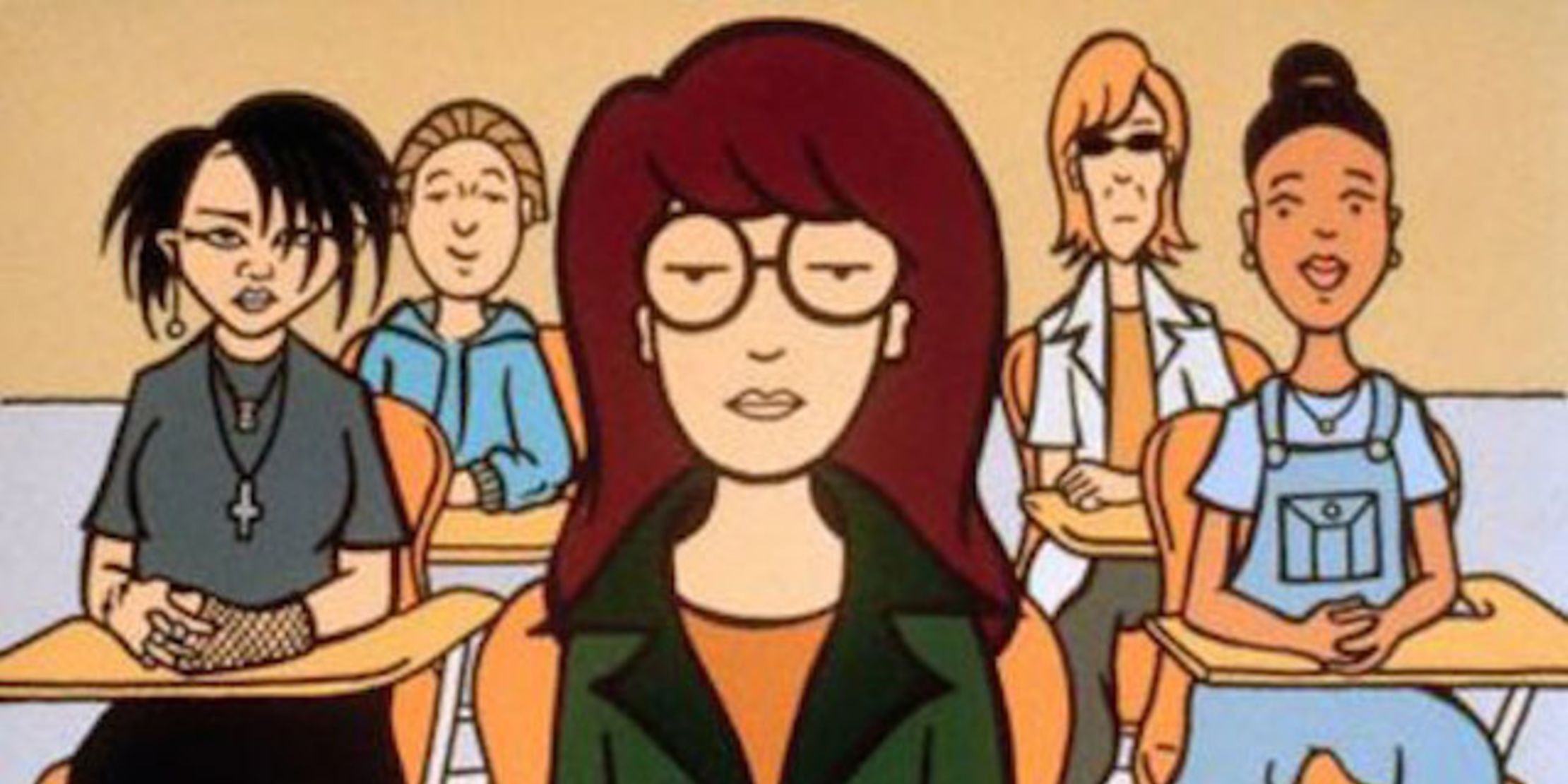 Daria in the classroom in the program