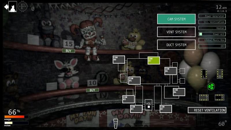 Ultimate Custom Night mod for free