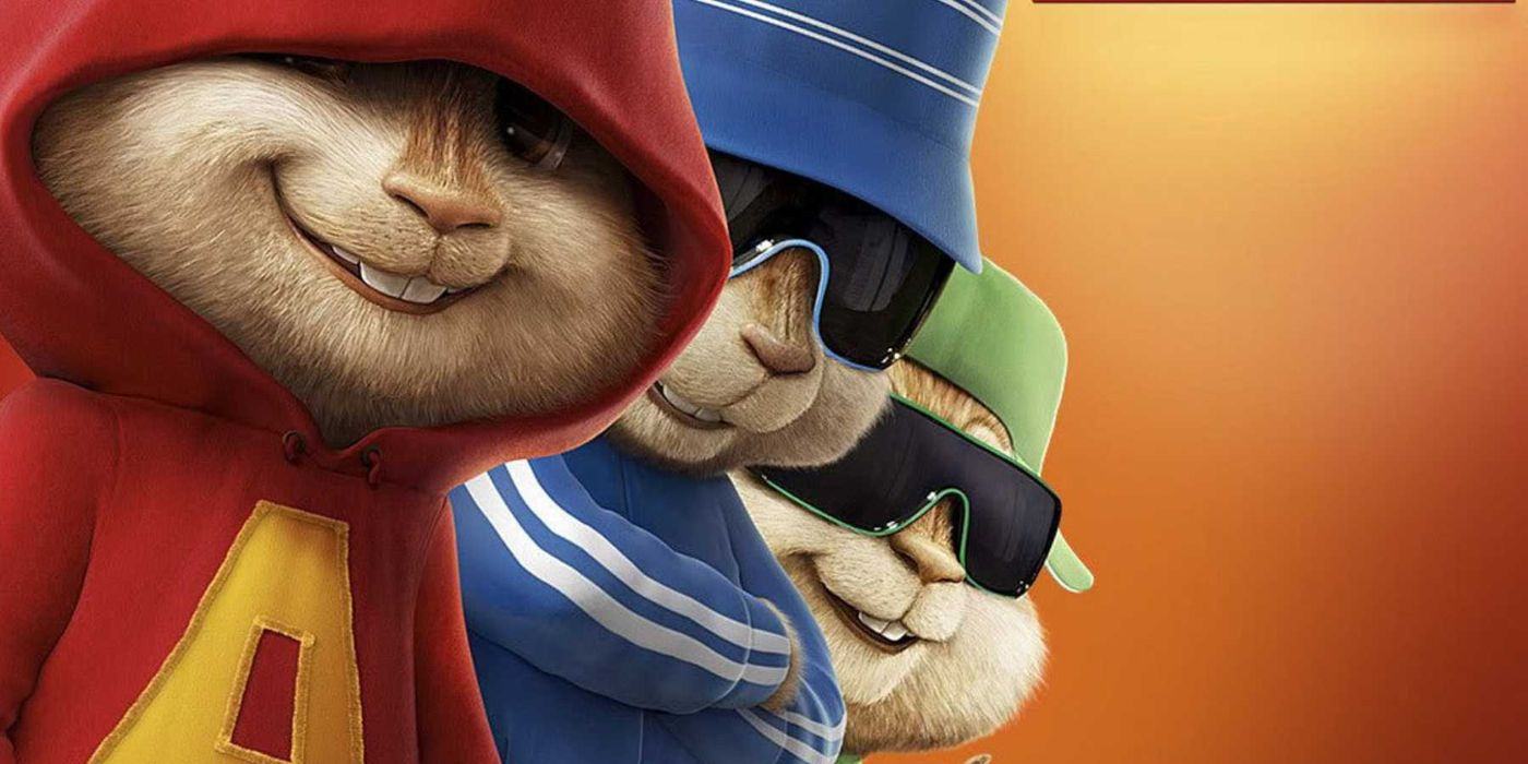 Alvin and Chipmunks . Scream poster