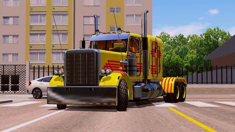 truck driving simulator world mod android