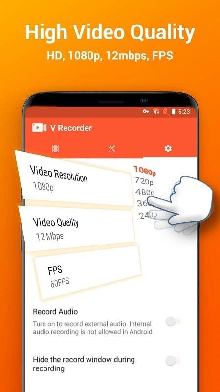 V Recorder Mod Android