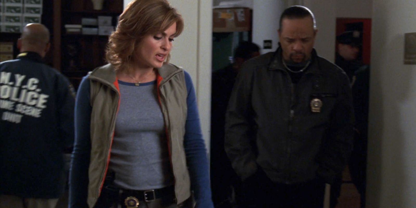 Benson and Tutola in Law & Order: SVU