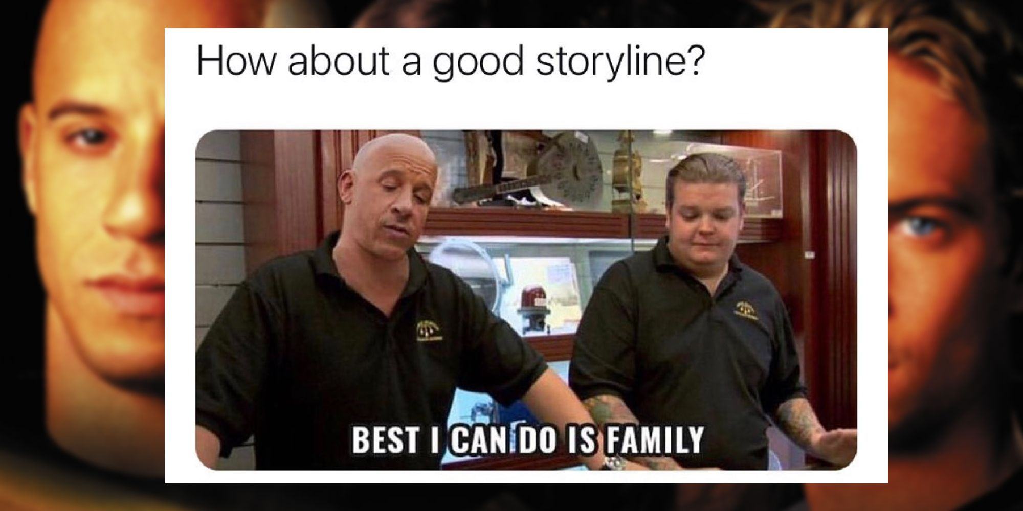 Fast and furious pawn star meme