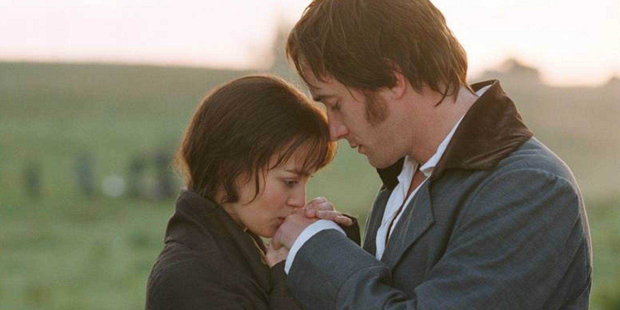 Pride and Prejudice 2005 Keira Knightley and Matthew Macfadyen as Elizabeth Bennet and Mr Darcy