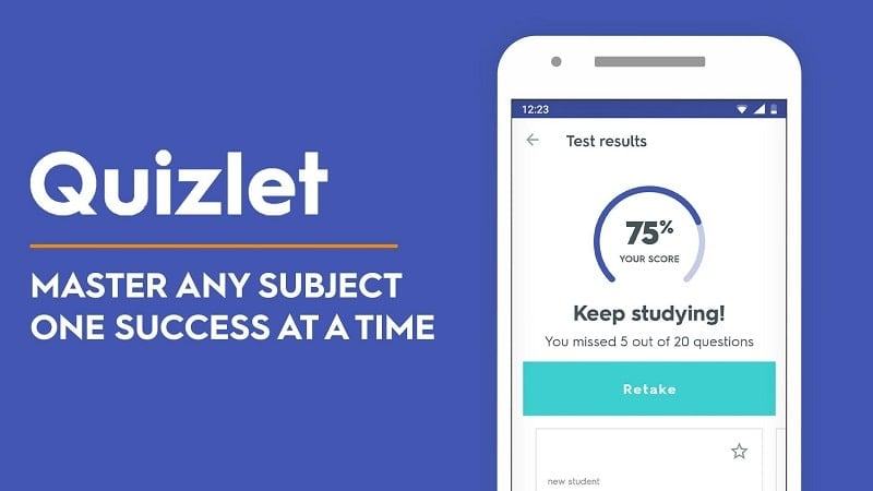 Download the Quizlet . mod