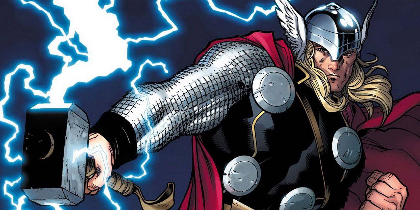 Thor Mjolnir Hammer Thunder Lightning Comic