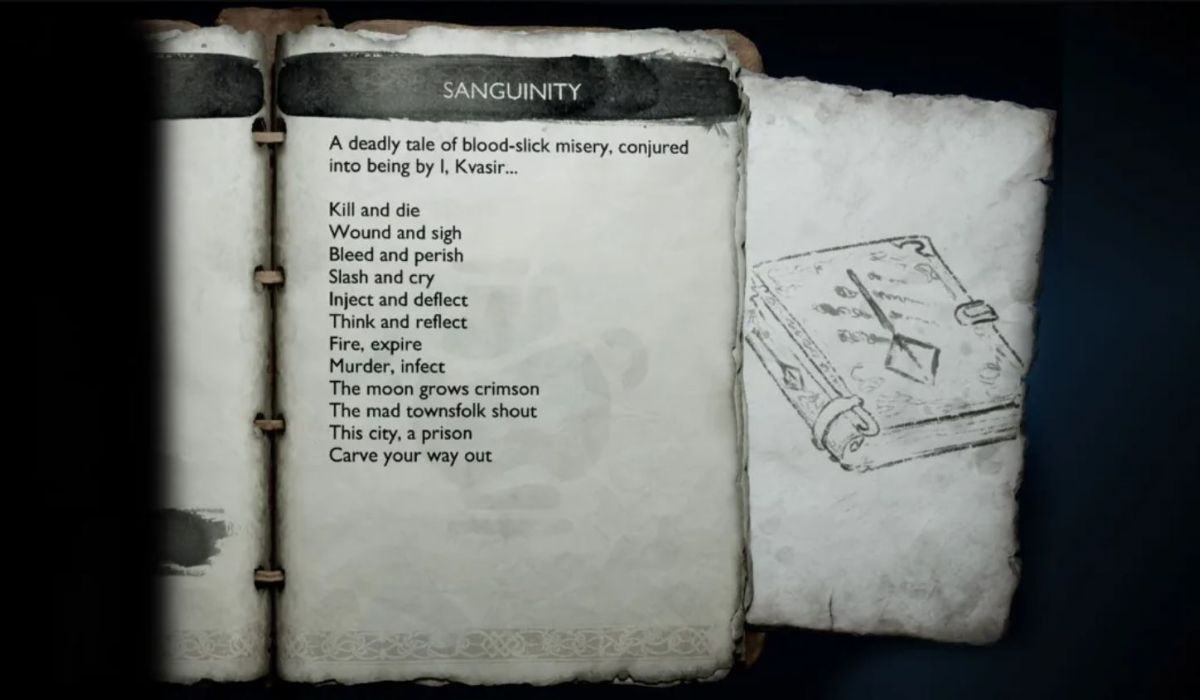 Kvasir quotes the poem Bloodborne from God of War Ragnarok 