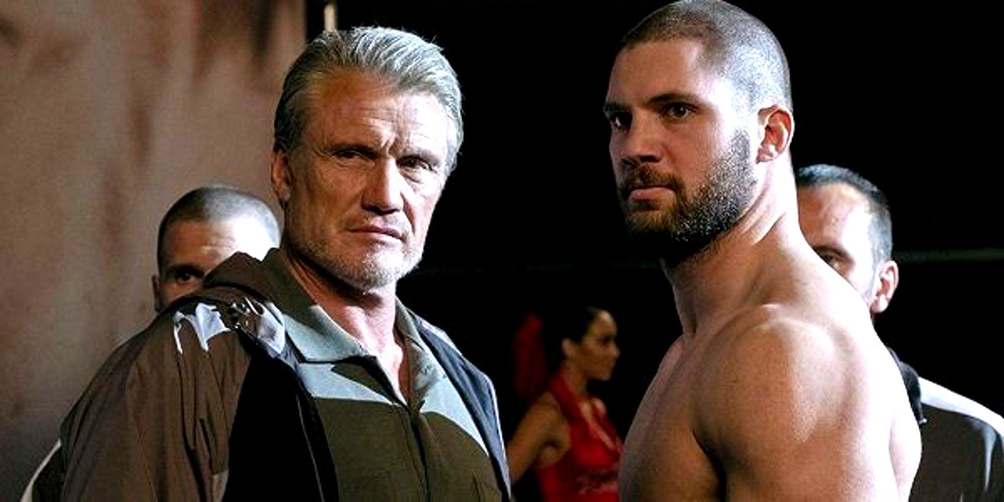 Victor and Ivan Drago in Creed 2