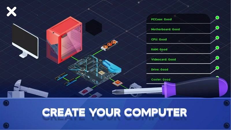 PC Creator 2 PC Building Simulator android