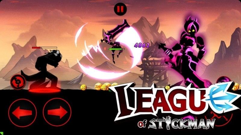 league of stickman mod apk