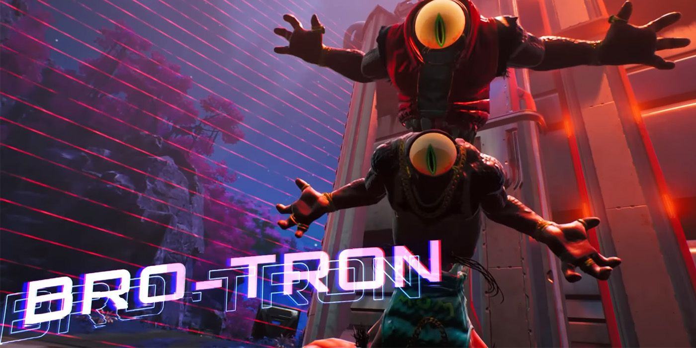 Bro-Tron stands menacing in High on Life.