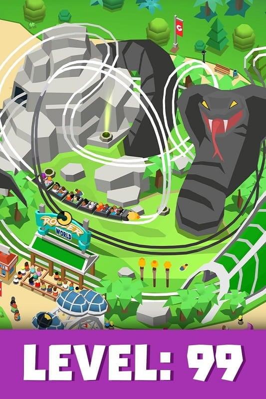 Tycoon Idle Theme Park Mod APK