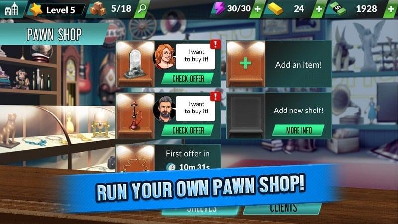 Bidding War Pawn Empire mod apk