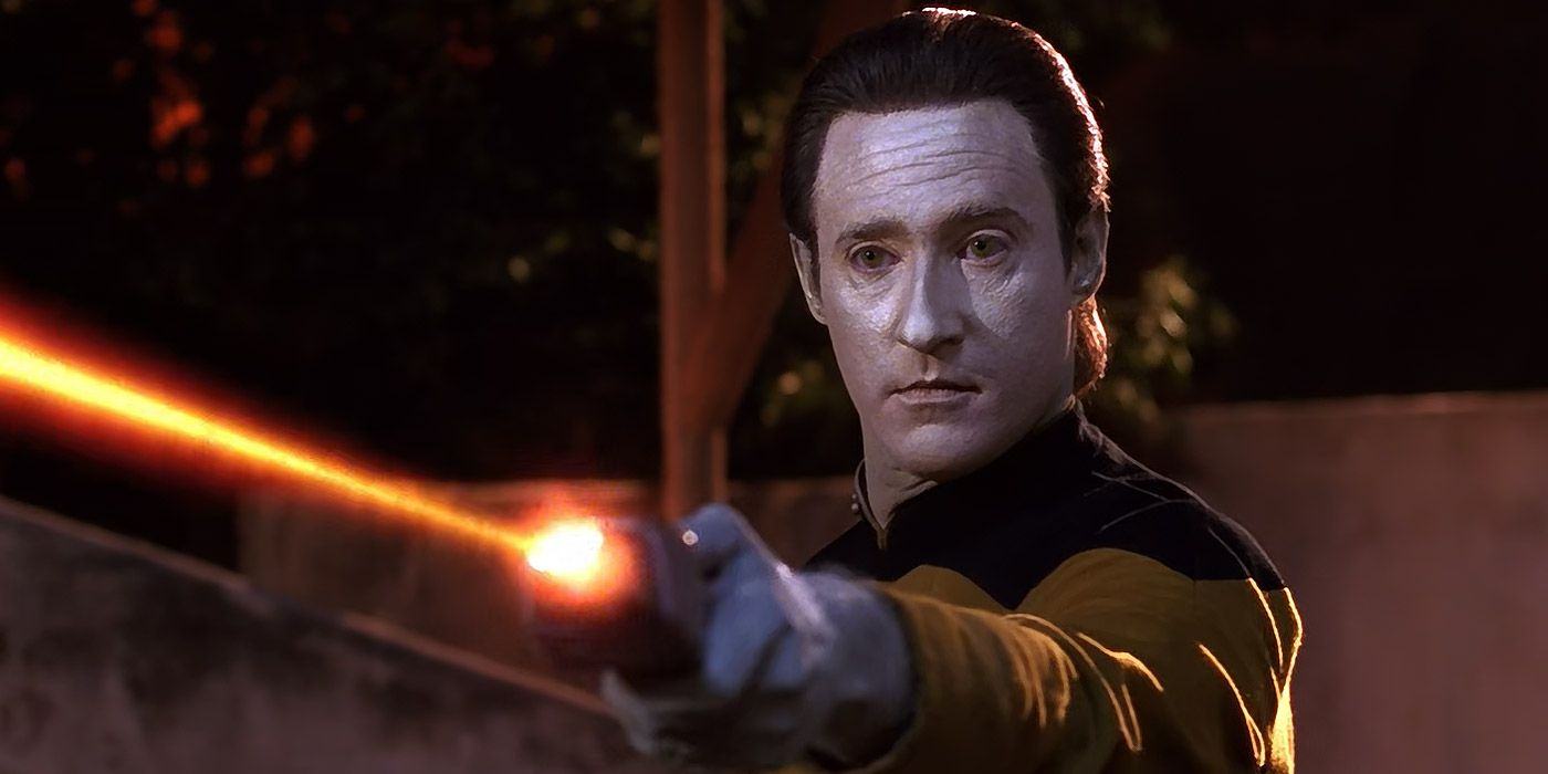 Phaser launch data in 'Star Trek: The Next Generation'