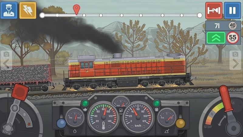 2D Simulator Train Game Mod APK