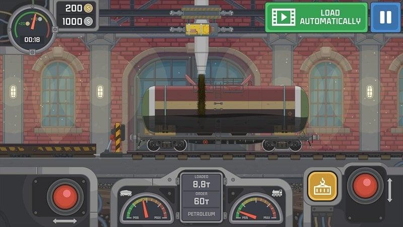 Game Train Simulator 2D Railway Mod for Android