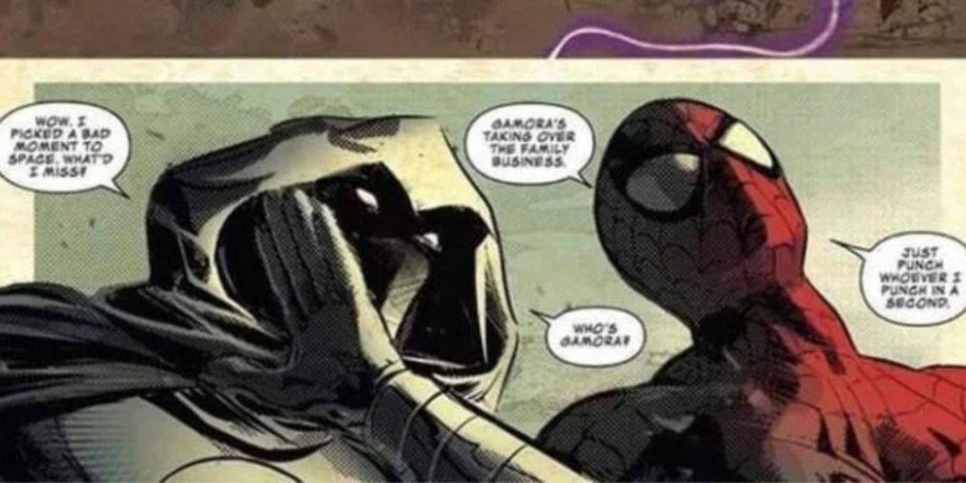 Moon Knight whispered to Spider-Man what happened