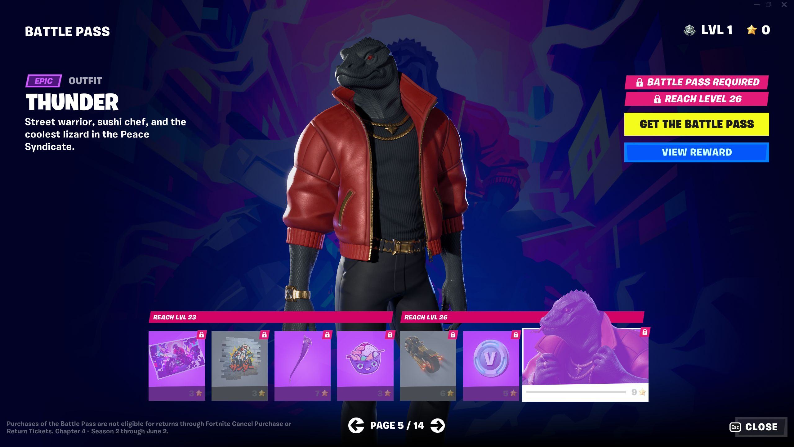 Fortnite Chapter 4 Season 2 Battle Pass Page 5