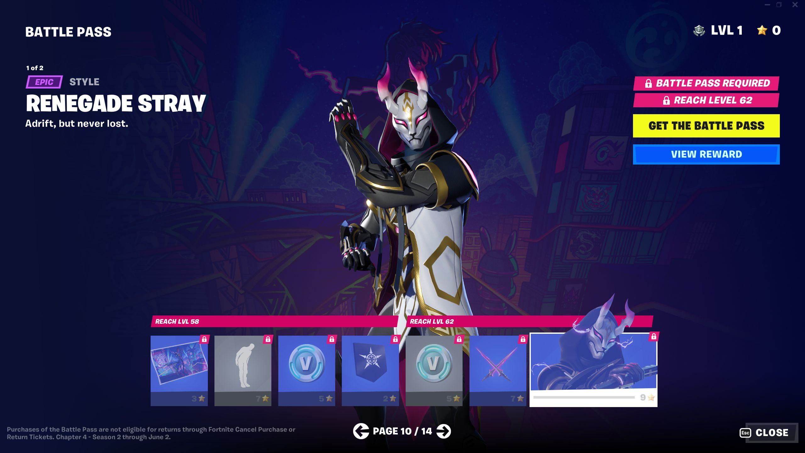 Fortnite Chapter 4 Season 2 Battle Pass Page 10