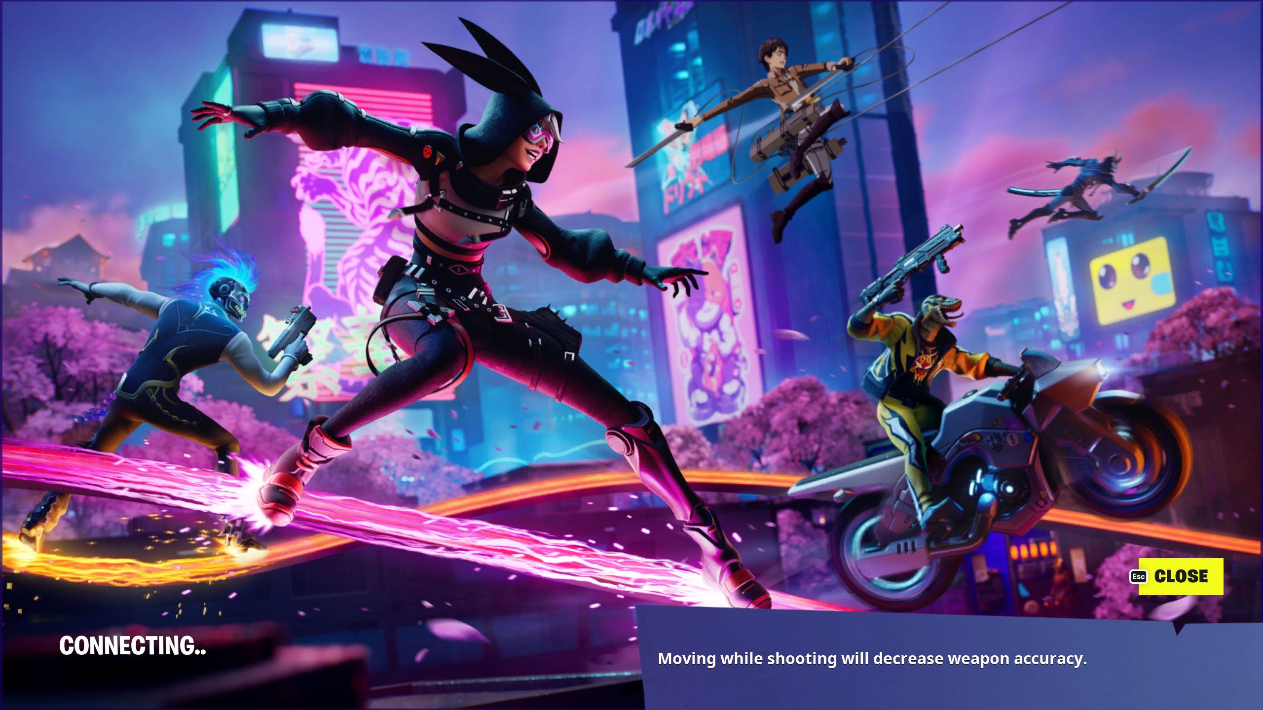 Fortnite Chapter 4 Season 2 Battle Pass Mega Nights Loading Screen