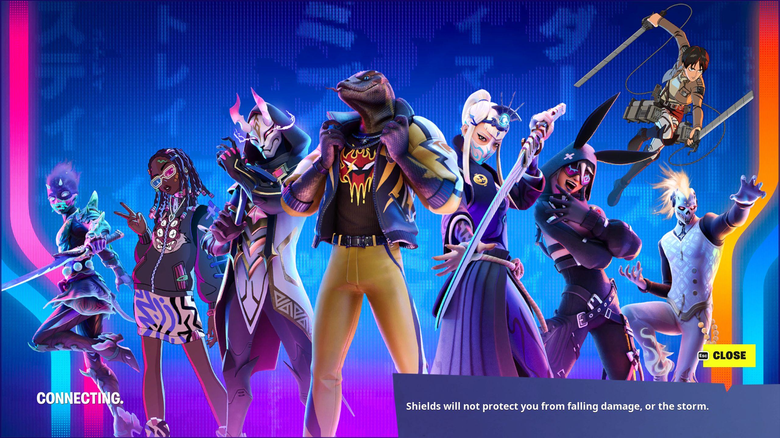 Fortnite Chapter 4 Season 2 Battle Pass Mega Mavericks Loading Screen