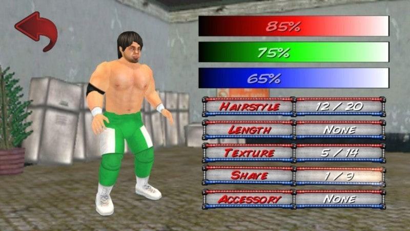 3D wrestling revolution mod apk