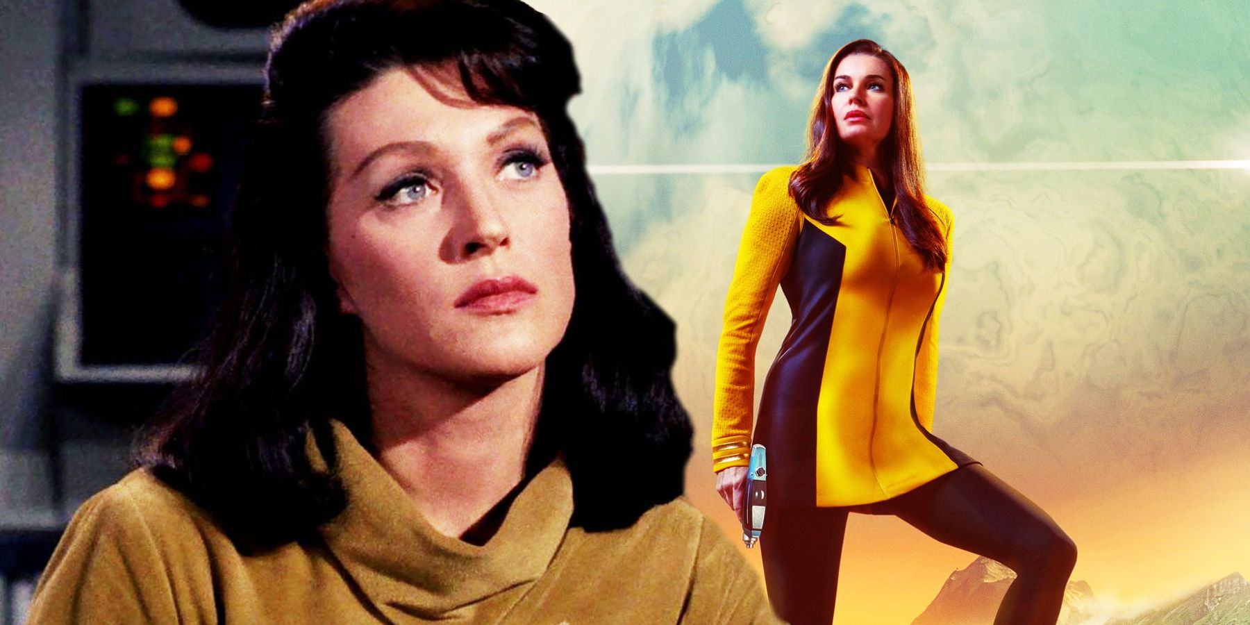 Majel Barrett and Rebecca Romijn Are Number One in Star Trek