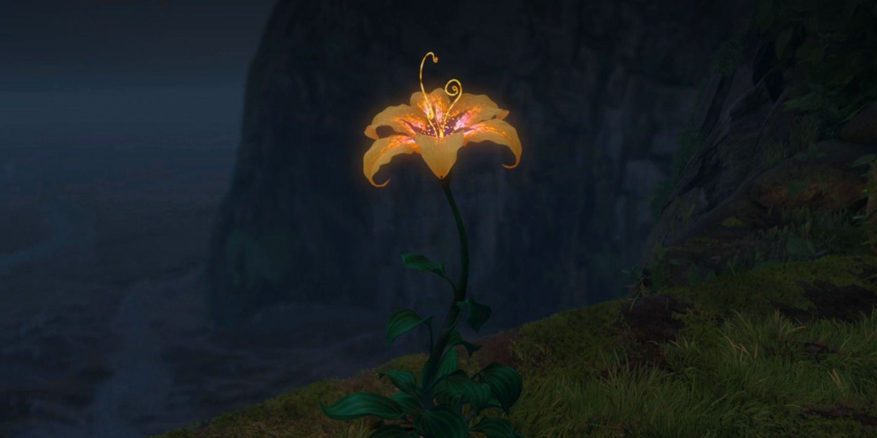 Tangled Magic Flower Glow