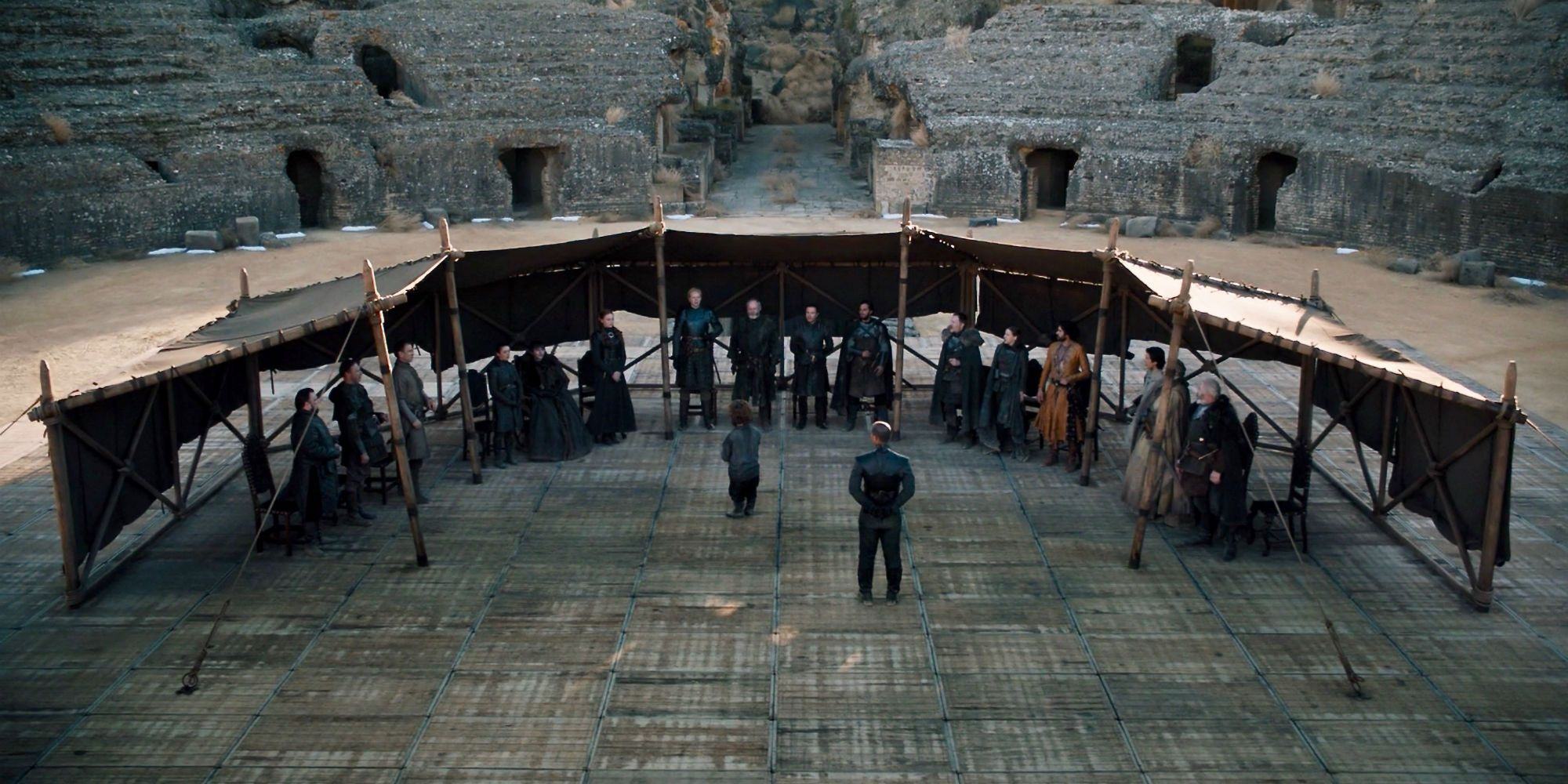 game of thrones dragon pit committee finale