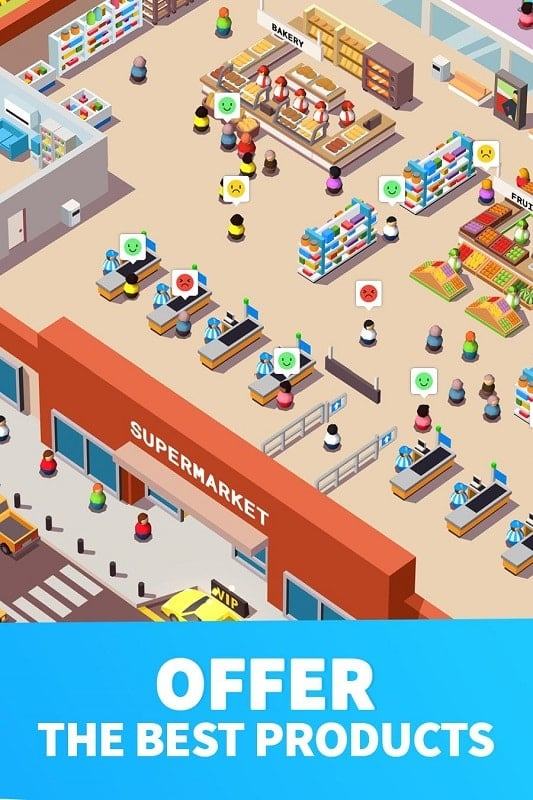 Idle Supermarket Tycoon mod for Android