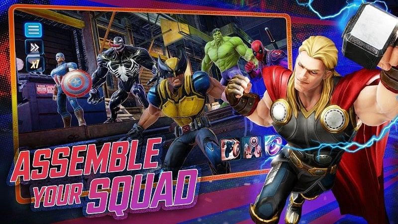 MARVEL Strike Force Squad RPG mod apk