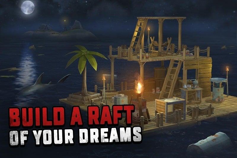 Download Survival on Raft Ocean Nomad Mod